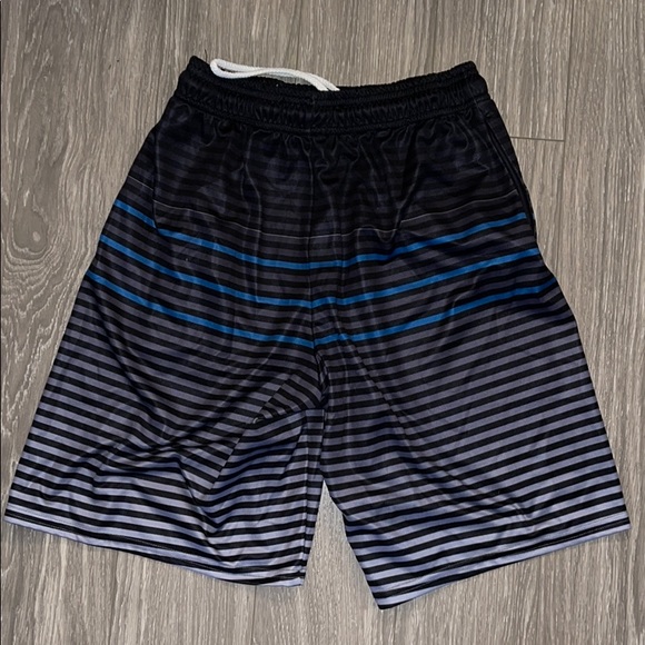 NWOT Men’s TRIBE Ombre Stripe Lacrosse Shorts SZ L - Picture 4 of 7